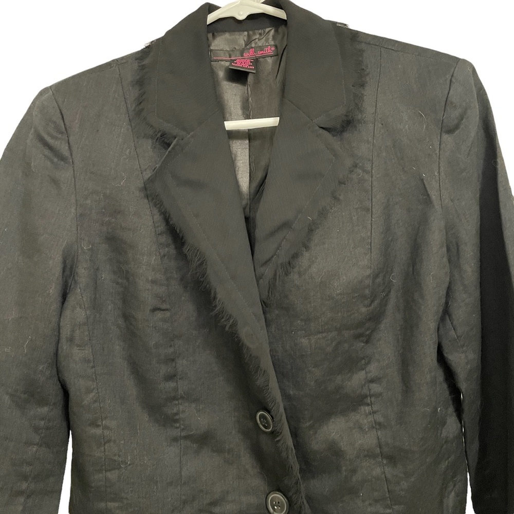 Willi Smith Black Blazer